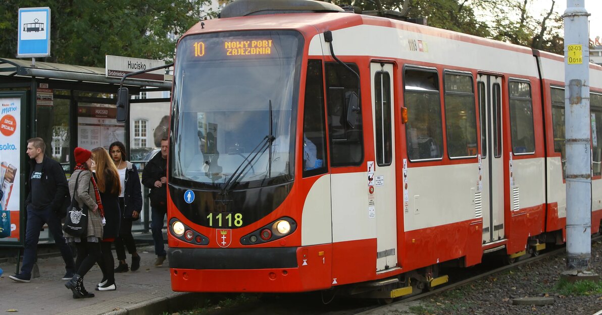 Tramwaj linii 10, fot. Grzegorz Mehring/ gdansk.pl 