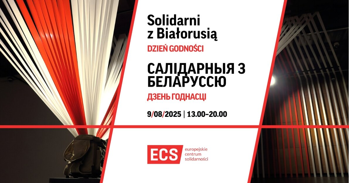 Solidarni z Białorusią  Dzień godności, mat  ECS