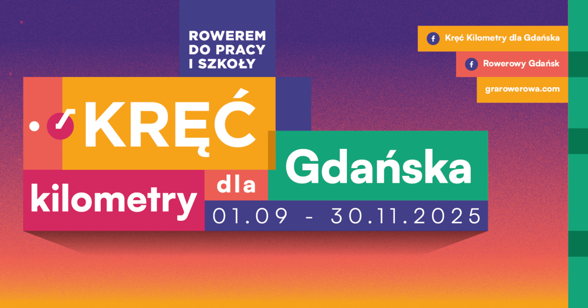 Kręć kilometry dla Gdańska, materiał prasowy
