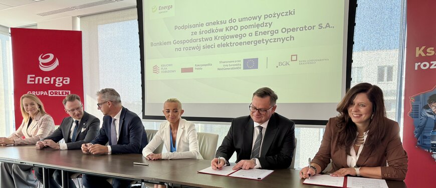 Energa-Operator otrzyma kolejne środki z KPO na transformację energetyczną 