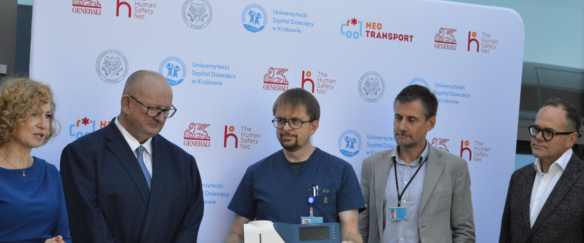 Szansa na życie od pierwszych minut  – Kraków dołącza do programu hipotermii leczniczej w transporcie noworodków!