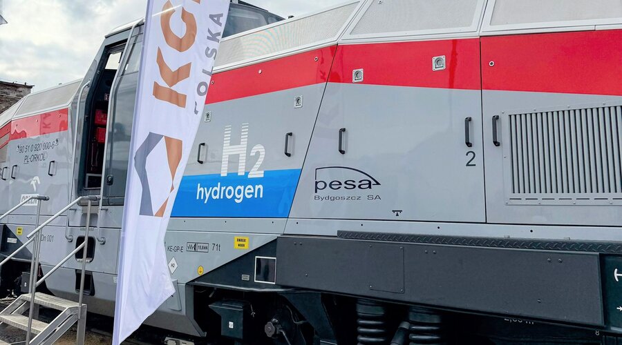 POL-MIEDŹ TRANS tested a hydrogen locomotive