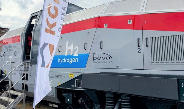 POL-MIEDŹ TRANS prueba una locomotora de hidrógeno