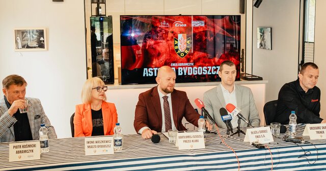 Enea pozostaje sponsorem tytularnym drużyny seniorów i juniorów Astorii Bydgoszcz 1