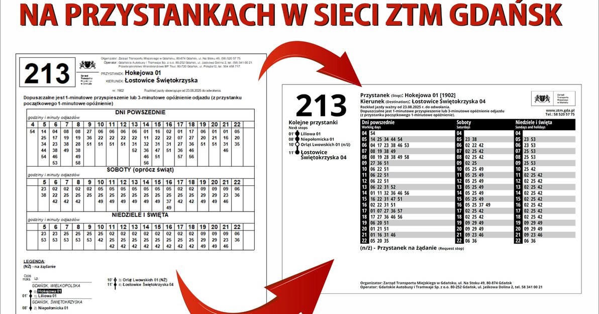 nowe rozkłady jazdy