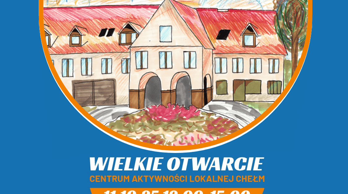 Grafika Otwarcie Centrum Aktywności Lokalnej