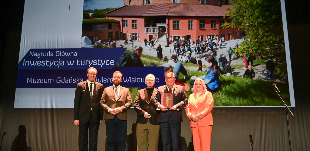 Twierdza Wisłoujście z nagordą w kategorii Inwestycja w Turystyce, fot  A  Grabowska, Muzeum Gdańska