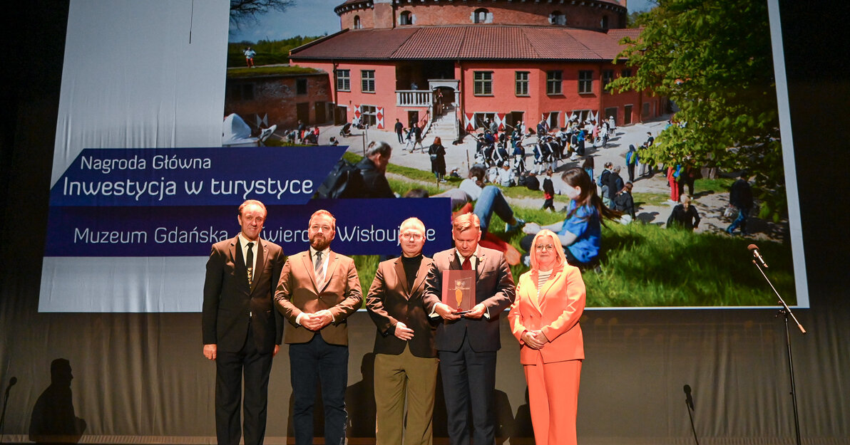 Twierdza Wisłoujście z nagordą w kategorii Inwestycja w Turystyce, fot  A  Grabowska, Muzeum Gdańska