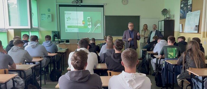Od szkolnej ławki do dyspozycji mocy. Energa-Operator kształci przyszłych energetyków