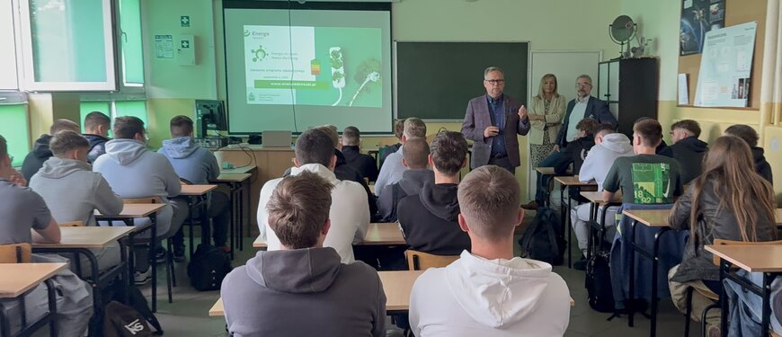Od szkolnej ławki do dyspozycji mocy. Energa-Operator kształci przyszłych energetyków (Olsztyn)