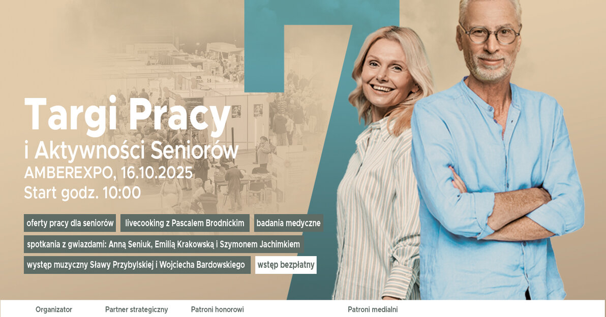 Targi Pracy i Aktywności Seniorów 2025 - baner