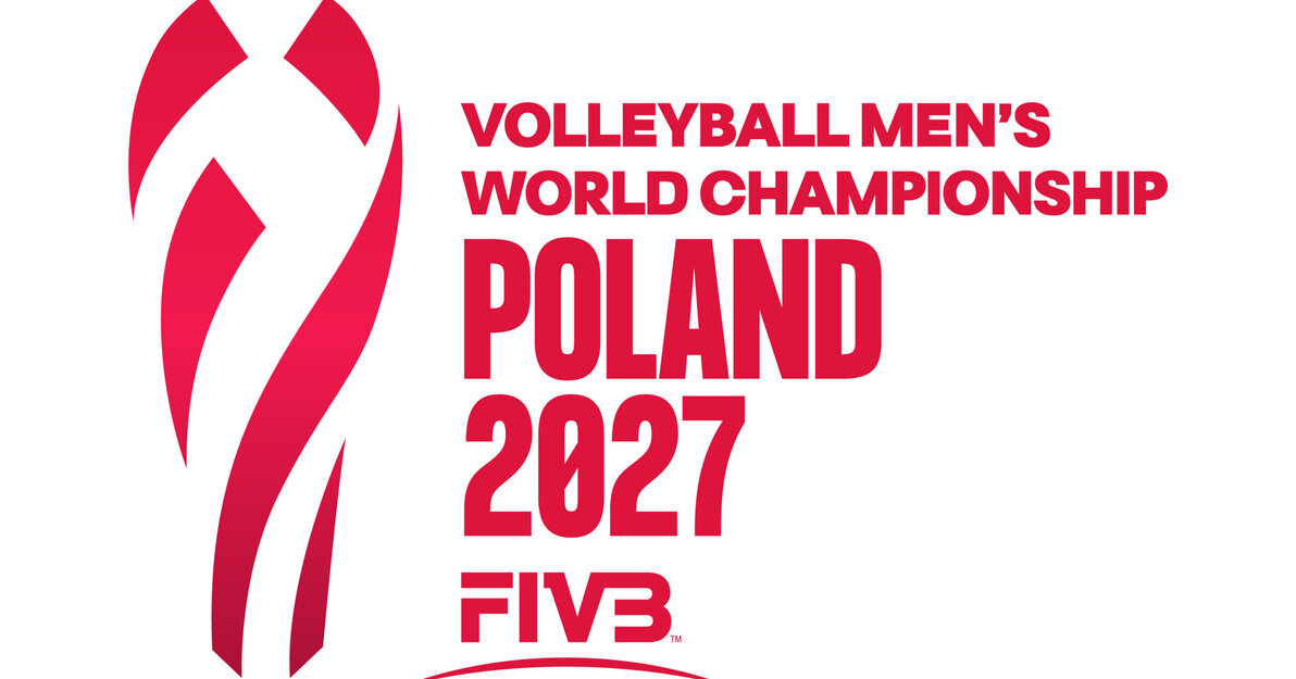 Oficjalne logo Mistrzostw Świata w siatkówce mężczyzn 2027. 
