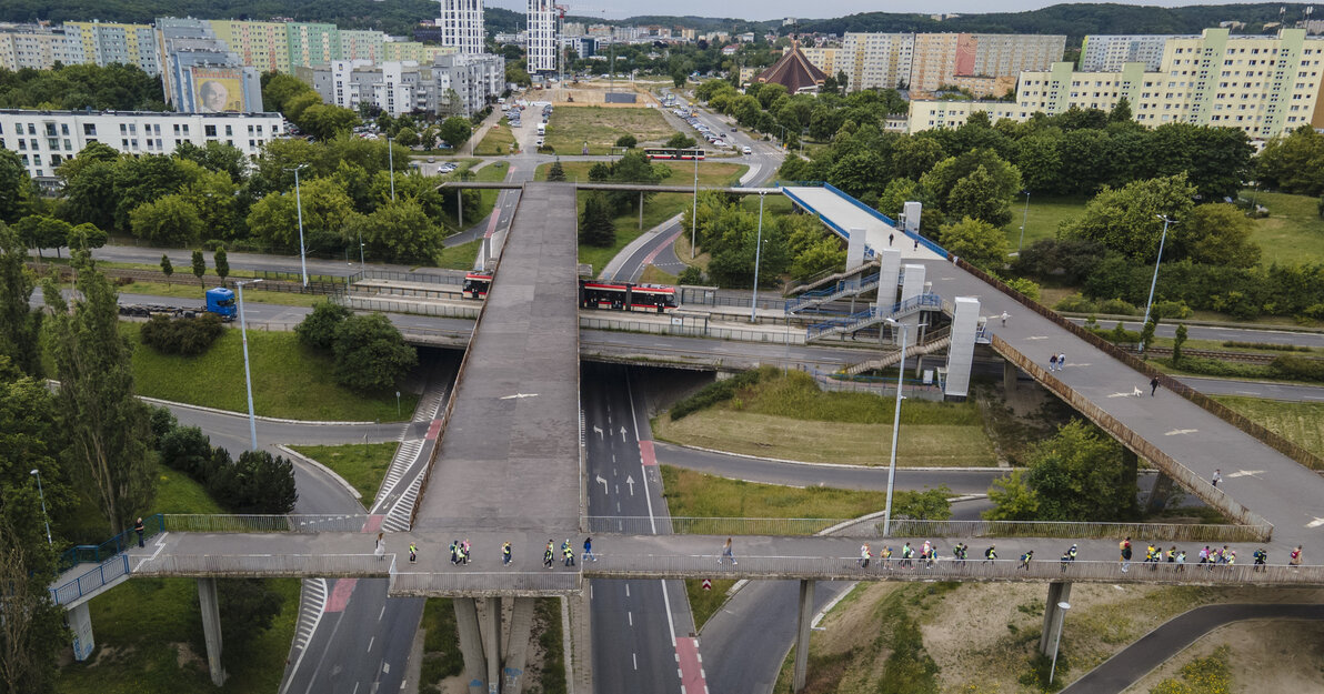 kładka na Zaspie, fot. Grzegorz Mehring/gdansk.pl 