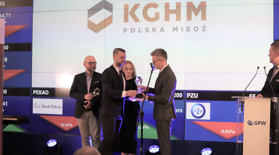 KGHM Polska Miedź S.A. ponownie z nagrodą „The Best of The Best”
