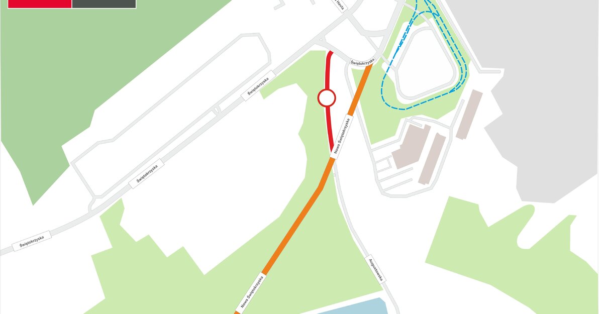 Mapa Augustowska Nowa Świętokrzyska 27 X