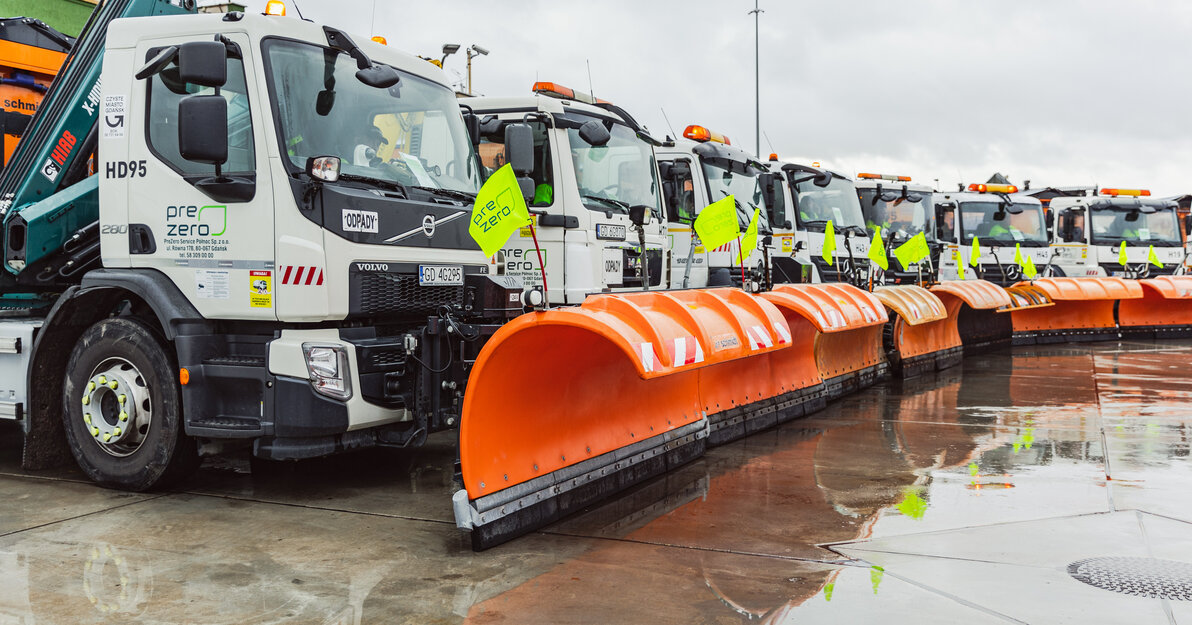 Utrzymanie zimowe, fot. Dominik Paszliński/ gdansk.pl 