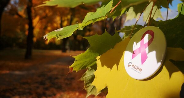 Pink October at KGHM with the slogan ‘You are important, get your medical checkup!’