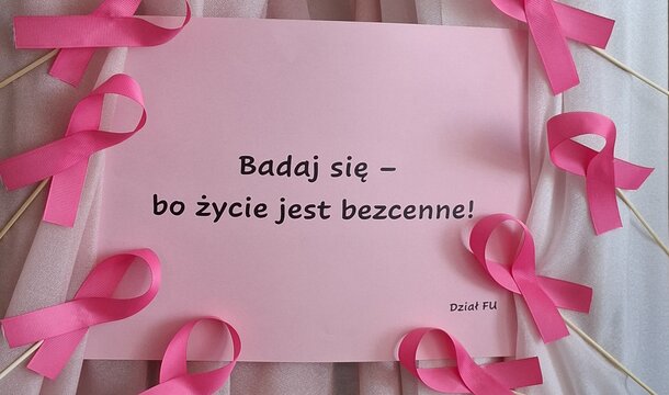 Octubre rosa en KGHM con el lema «Tú eres importante, ¡hazte la prueba!»