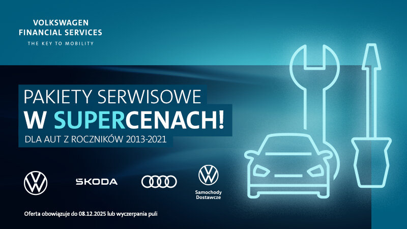 Volkswagen Financial Services z promocjami na Black Weeks – pakiety usług serwisowych w atrakcyjnych cenach