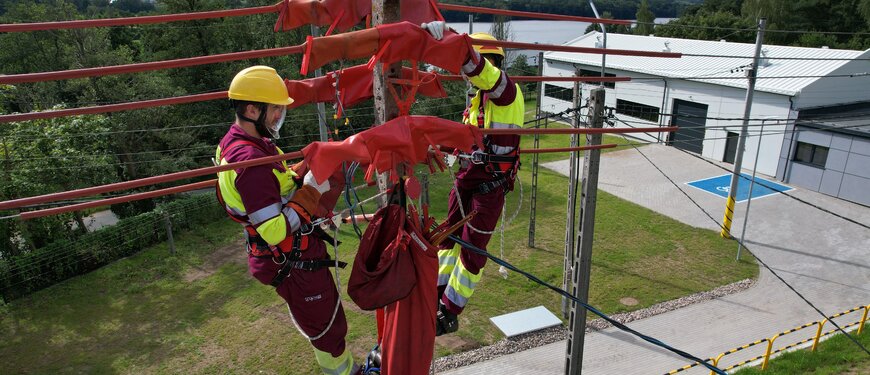 Historia pełna energii. Poligon dla elektromonterów w Bąkowie ma już 40 lat