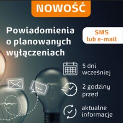Zadbaj o komfort i bezpieczeństwo – włącz powiadomienia o przerwach w dostawie energii
