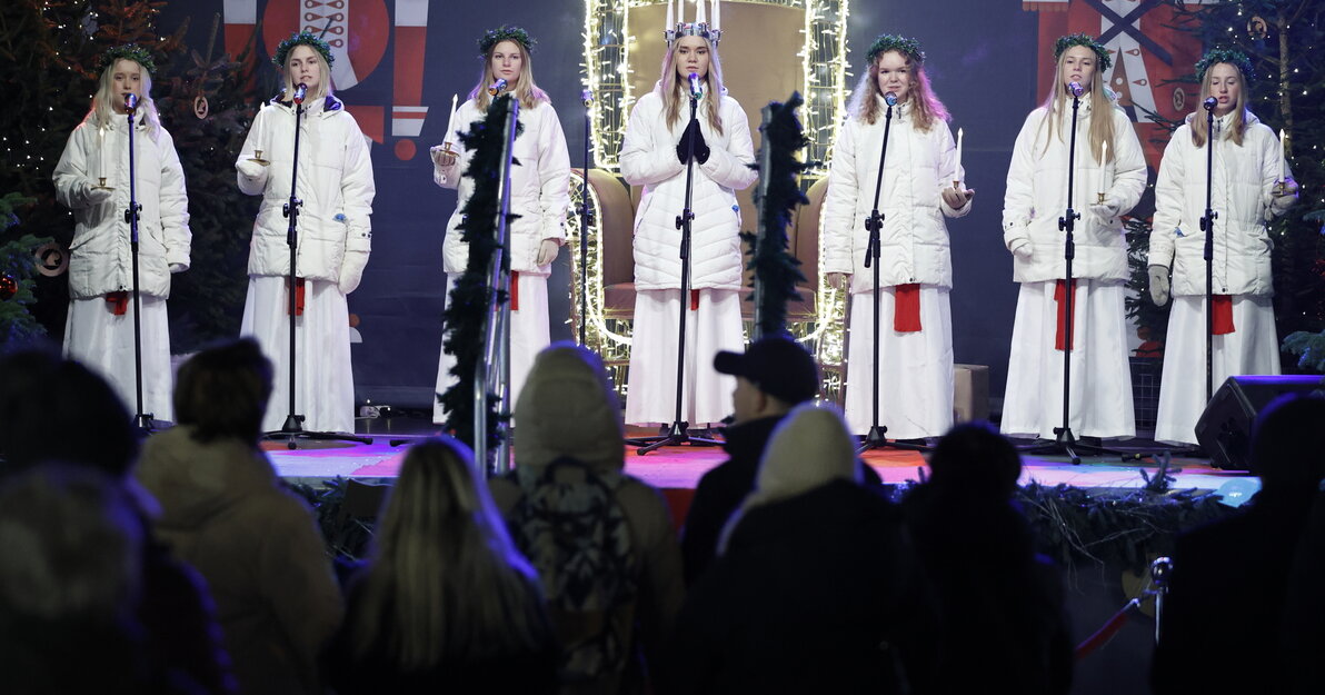 Wizyta Orszaku św  Łucji, fot  Grzegorz Mehring