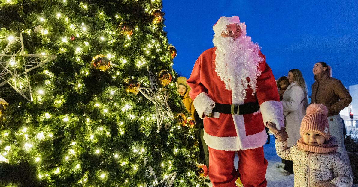 Wizyty św  Mikołaja, fot  Dominik Paszliński