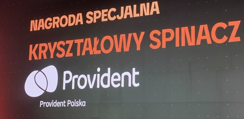 Provident nagrodzony Kryształowym Spinaczem za wzorowe praktyki przetargowe