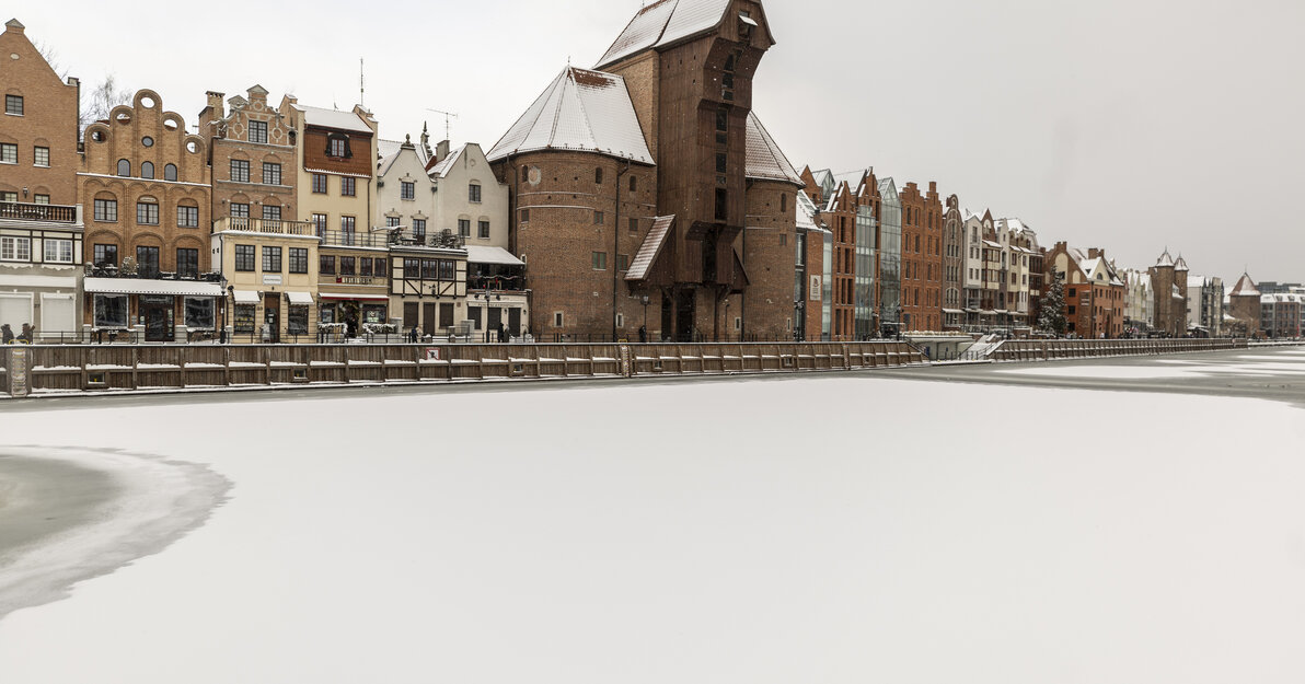 zimowy Gdańsk, fot. Grzegorz Mehring/ gdansk.pl 