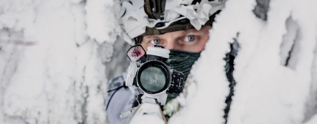 Beskid Wyspowy zimowym poligonem strzelców wyborowych i snajperów