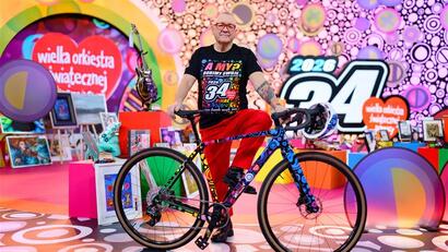 PZU WOŚP rower na aukcję 01