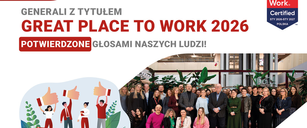 Generali Polska najlepszym miejscem pracy