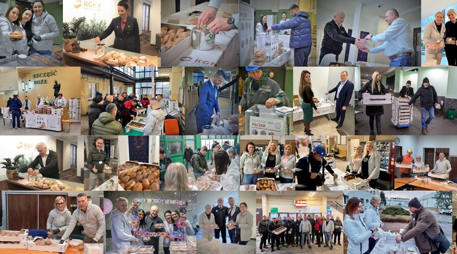 Wspólna pomoc w KGHM. Pracownicy po raz kolejny włączają się w akcję „Pączek ze szlachetnym nadzieniem”