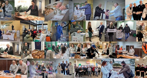 Joint assistance at KGHM. Employees once again join the ‘Doughnut with noble filling’ campaign