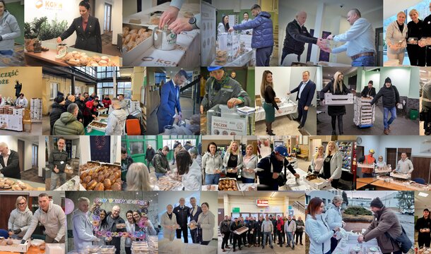 Ayuda conjunta en KGHM. Los empleados vuelven a sumarse a la campaña «Un buñuelo con un noble relleno»