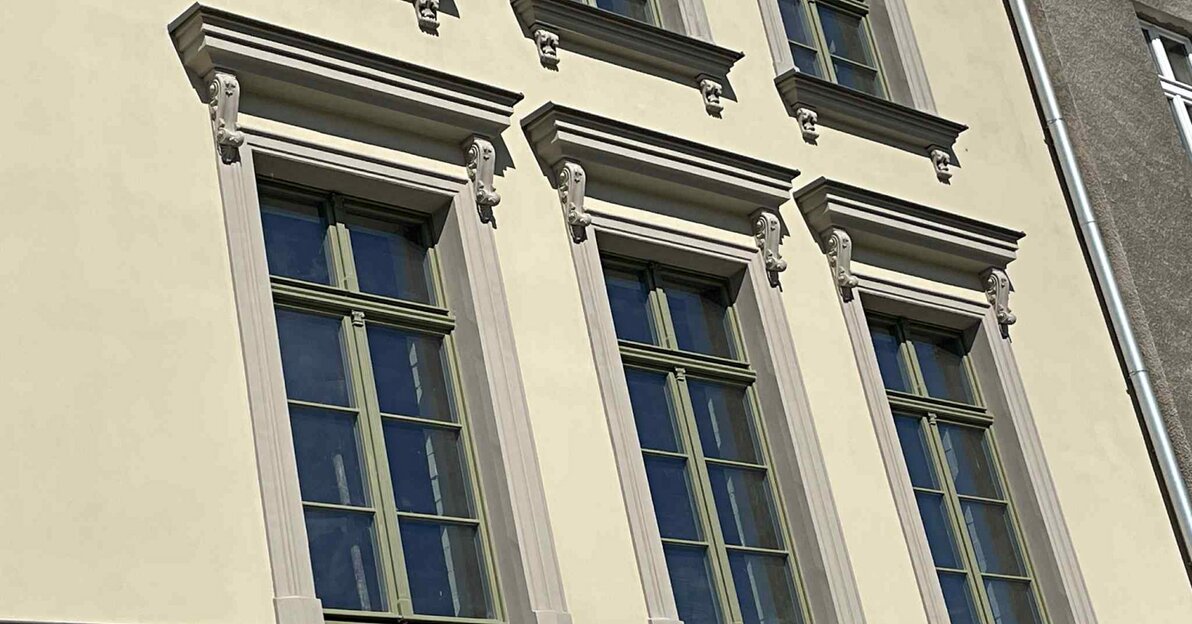 Odtworzone detale architektoniczne