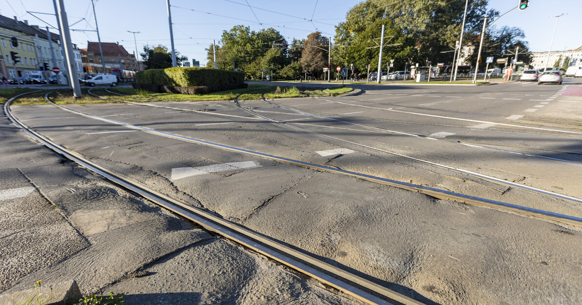 Skrzyżowanie Hucisko, fot. Piotr Wittman/ gdansk.pl 