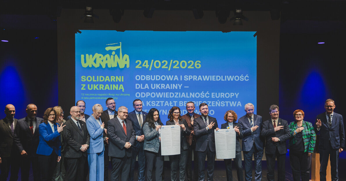 Pospisanie Deklaracji Mariupolskiej fot Dominik Paszlinski gdansk.pl 