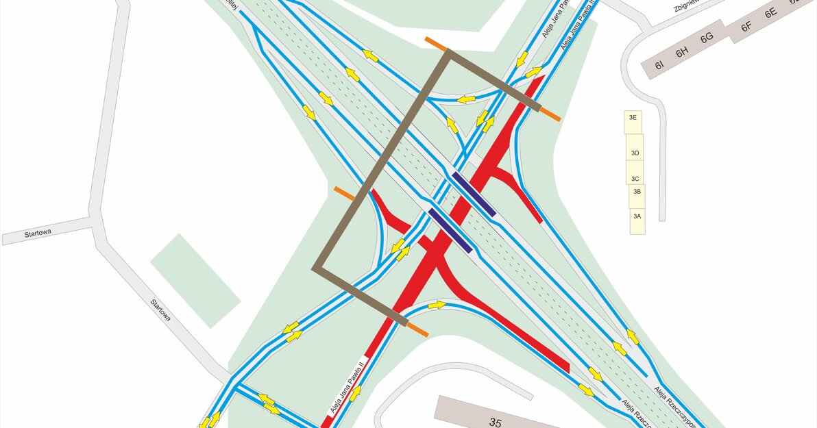 Mapa zwężenie Rzeczypospolitej 3 III 2026