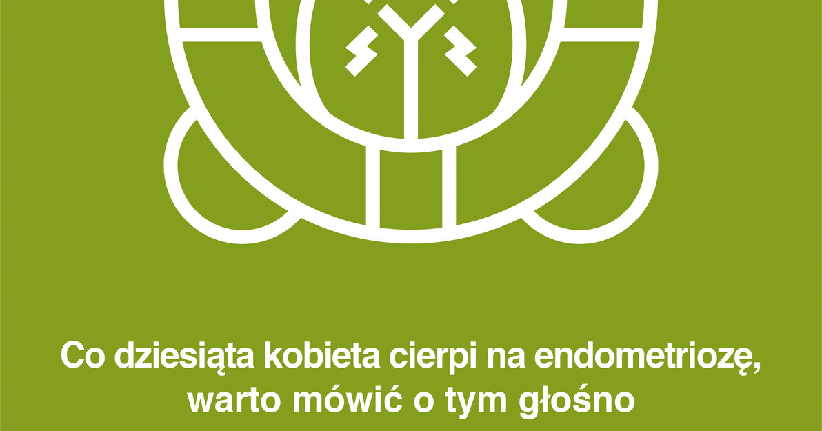 Endometrioza, niepłodność i zdrowie reprodukcyjne - plakat, mat. WRS Urząd Miejski w Gdańsku