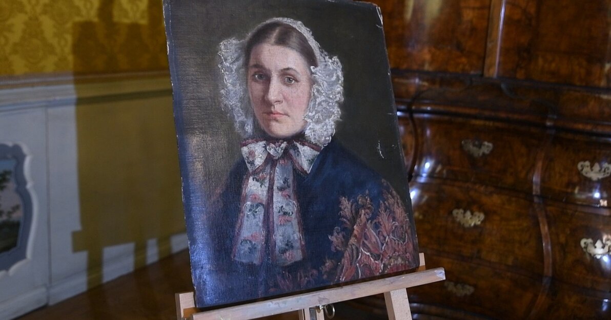 Obraz Anny Von Parpart, mat  Muzeum Gdańska