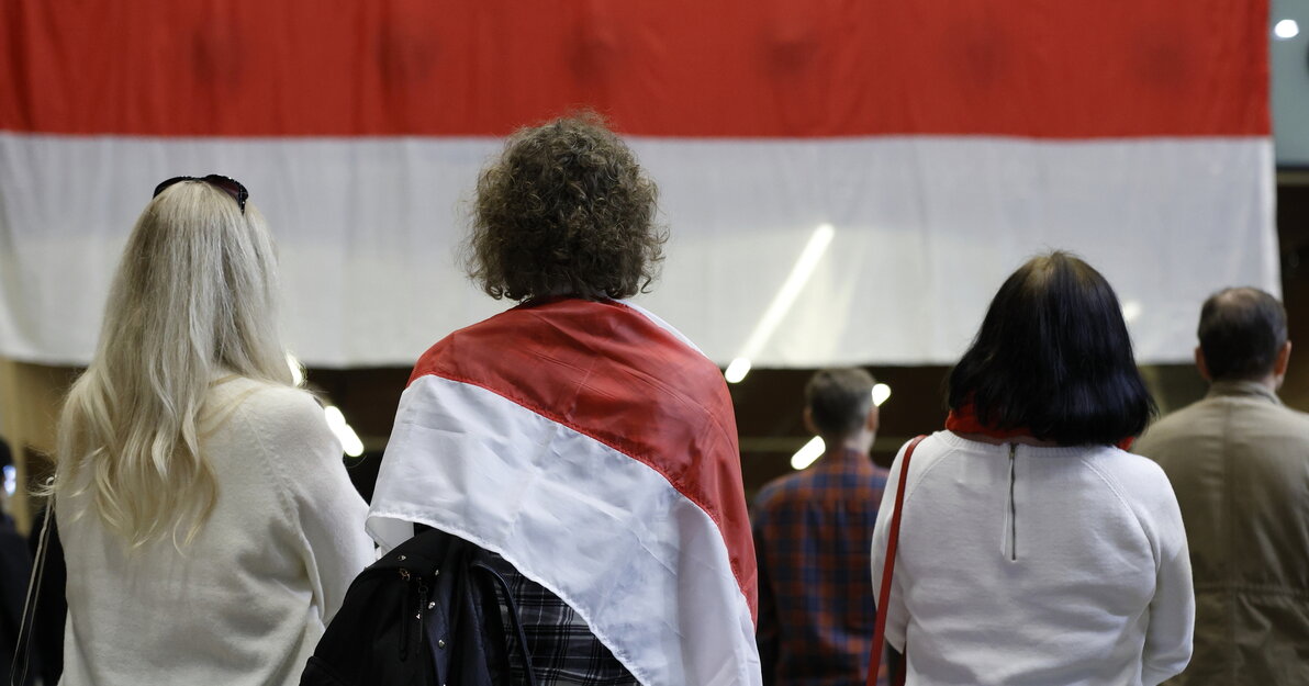 Solidarni z Białorusią, fot  Grzegorz Mehring