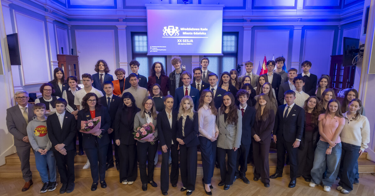 Podsumowanie VII kadencji Młodzieżowej Rady Miasta Gdańska, fot. Piotr Wittman/gdansk.pl 