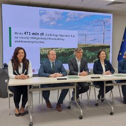 Prawie pół miliarda bezzwrotnej dotacji z KPO na sieci Energa-Operator 