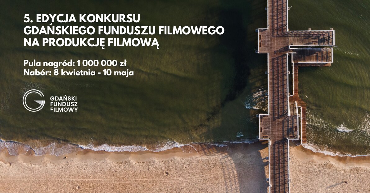 Gdański Fundusz Filmowy, grafika pozioma, mat  IKM