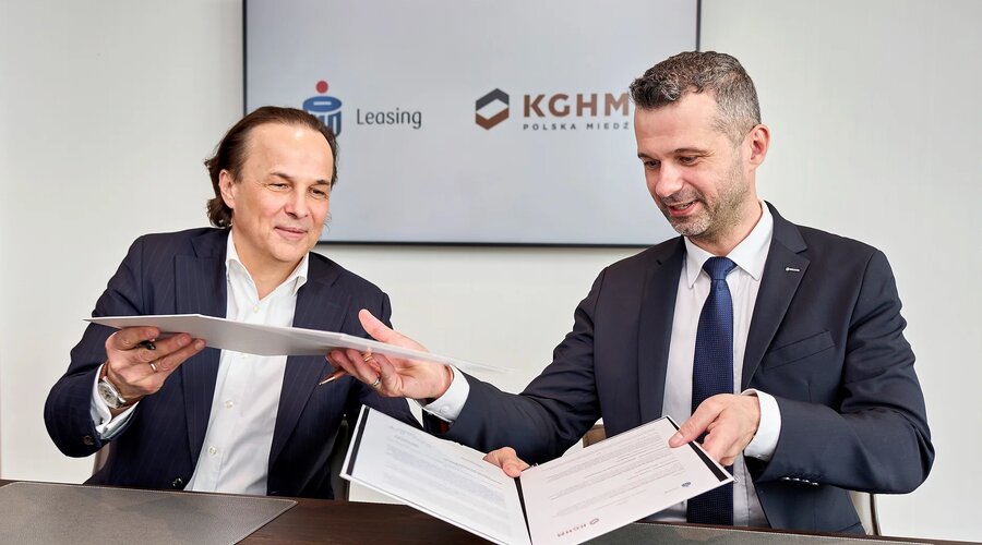 Współpraca Grupy KGHM i PKO Leasing z Grupy Kapitałowej PKO Banku Polskiego na rynku amerykańskim: umowa na ponad 120 mln USD