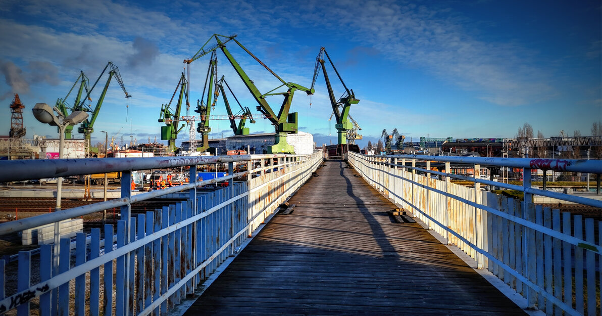 Kładka Gdańsk Stocznia