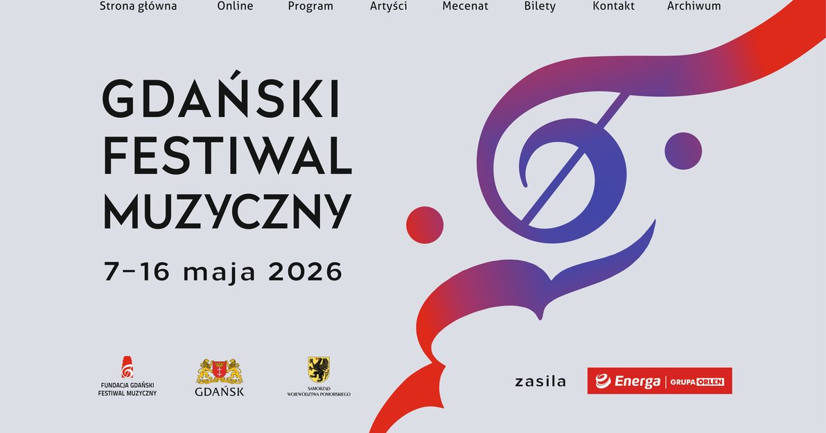 Gdański Festiwal Muzyczny 2026, mat  organizatora