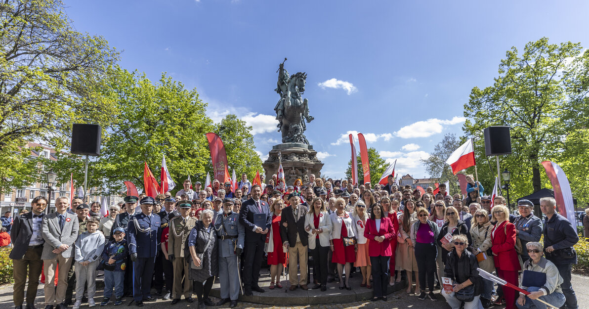 Obchody 234  rocznicy uchwalenia Konstytucji 3 Maja, fot  Grzegorz Mehring