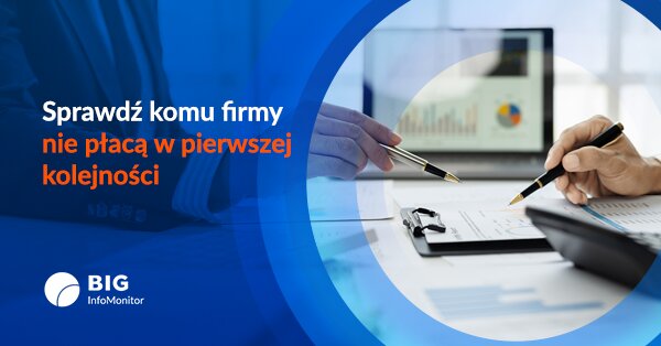 Grafika ranking płatności w biznesie